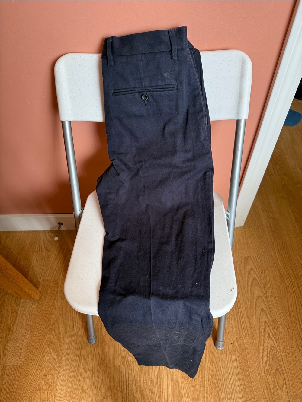 Dockers Men's Dark Navy Dress Pants - Classic Fit
